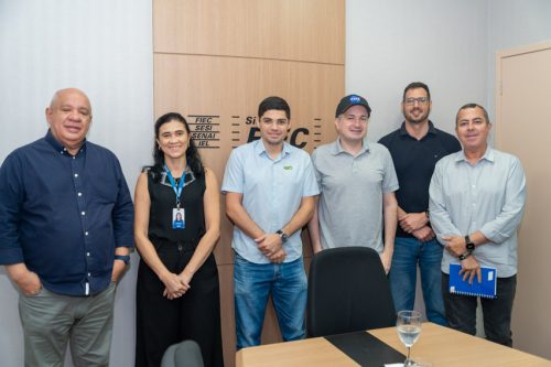 Foto: FIEC recebe visita de cearense especialista em tecnologias exponenciais com atuação em desafios da NASA