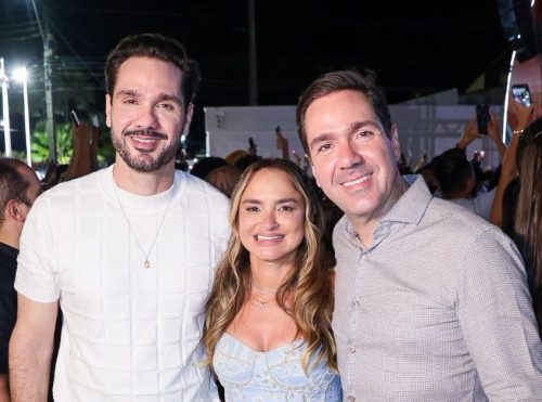 Foto: Eduardo Bismarck destaca potencial turístico e cultural do Ceará durante o Festival de Aracati