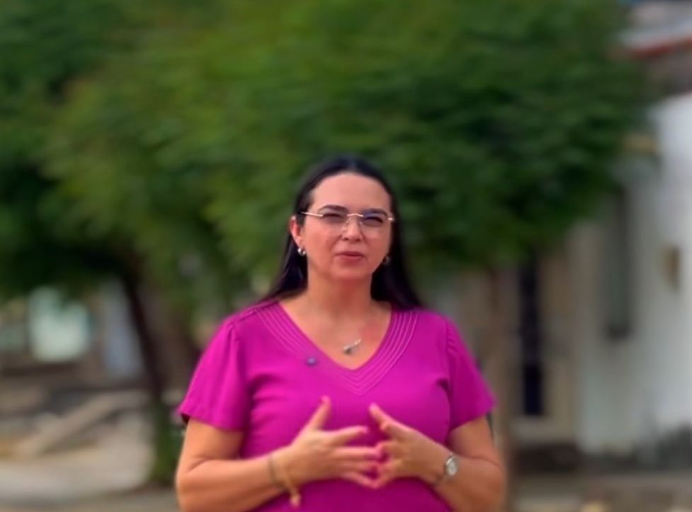 Foto: Prefeita Virgínia Aguiar destaca obra de saneamento que leva dignidade a famílias de Groaíras