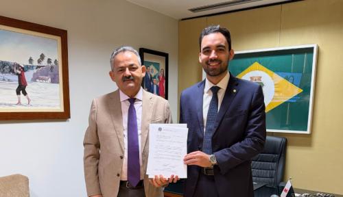 Foto: Matheus Noronha reforça compromisso com Caridade ao garantir R$ 1 milhão para a saúde