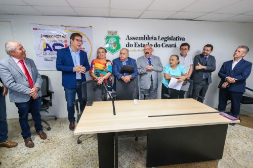 Foto: Prêmio ACI de Jornalismo é lançado na Alece com foco na defesa da democracia e dos direitos humanos