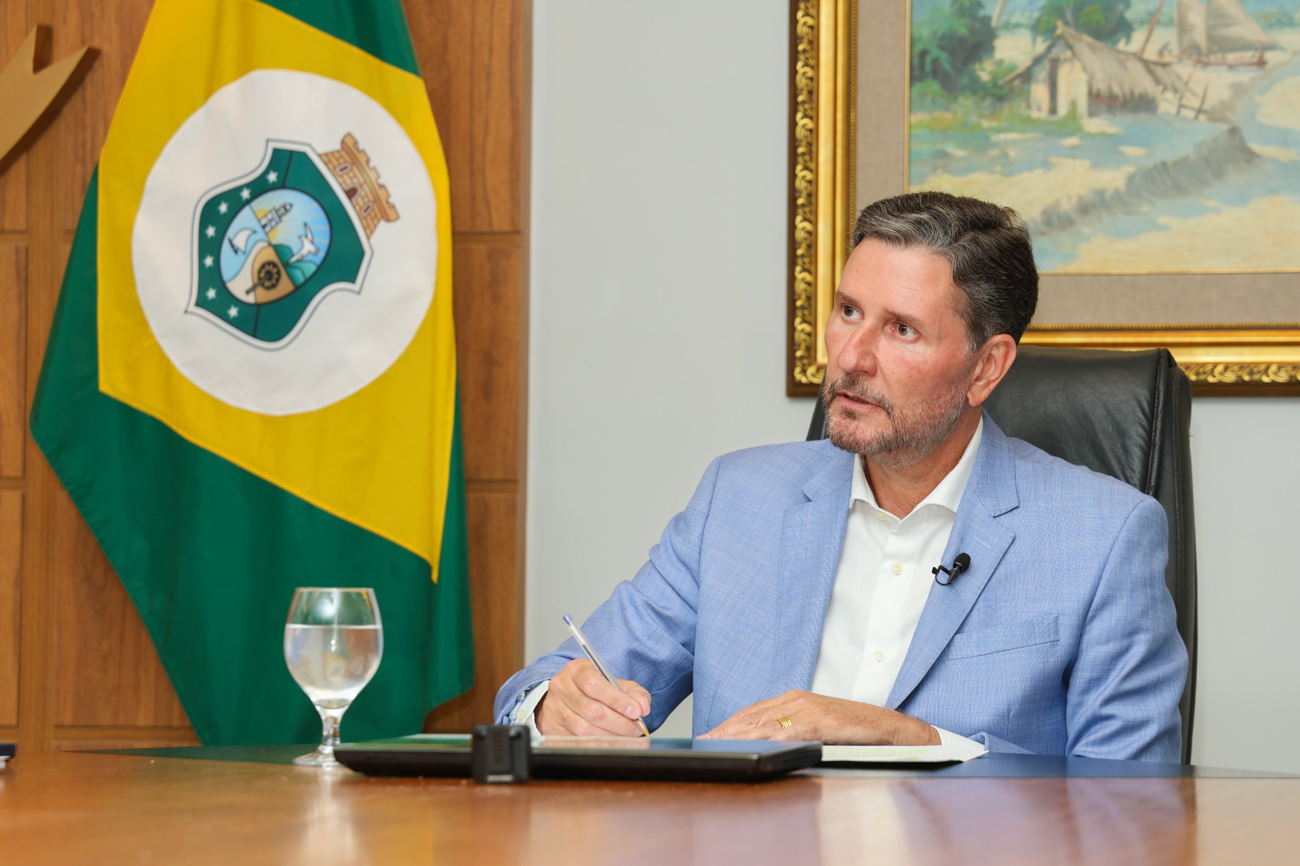 Foto: Presidente Romeu Aldigueri anuncia maior concurso da história da Alece