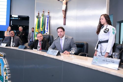 Foto: CMFor apoia atleta fortalezense em disputa do Campeonato Brasileiro de Jiu-Jitsu