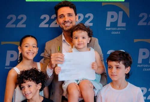 Foto: Marido de Priscila Costa entra na disputa e oficializa candidatura a deputado estadual