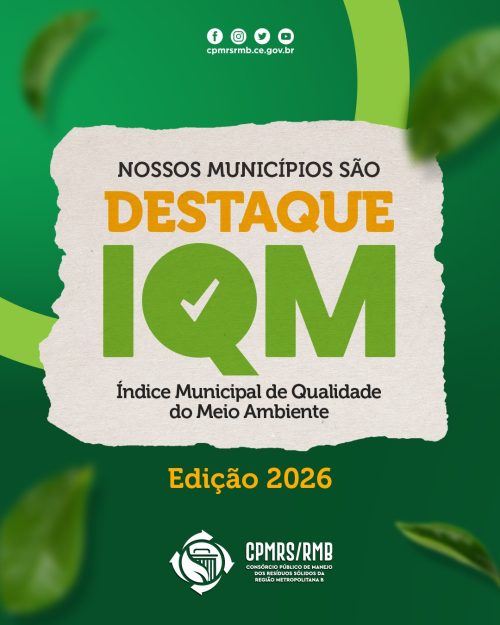 Foto: Consórcio CPMRS/RMB celebra nota máxima de seis municípios no Índice de Qualidade do Meio Ambiente 2026