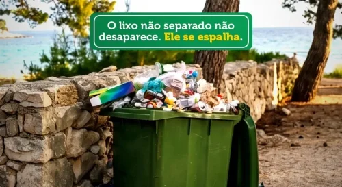 Foto: Consórcio CPMRS/RMB chama atenção para responsabilidade da população no combate à poluição