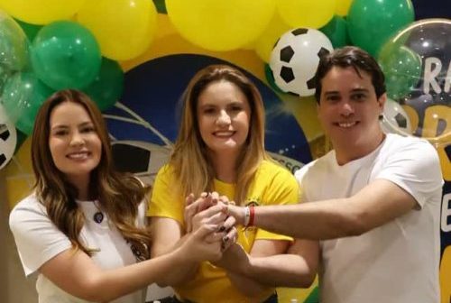 Foto: Prefeita Dilmara Amaral lembra apoio de Júnior Mano e declara Giordanna Mano como sua escolha para federal