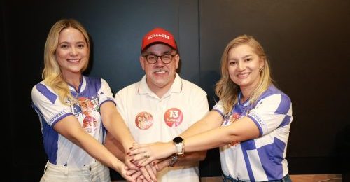 Foto: Candidatas Tainah Marinho e Liziany Medeiros fazem comício em Itapipoca e reforçam parceria política
